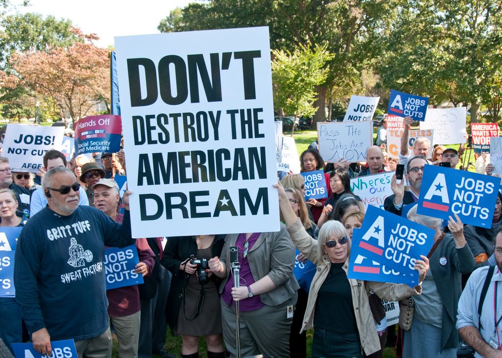 Jobs Not Cuts - SEIU on flickr.com