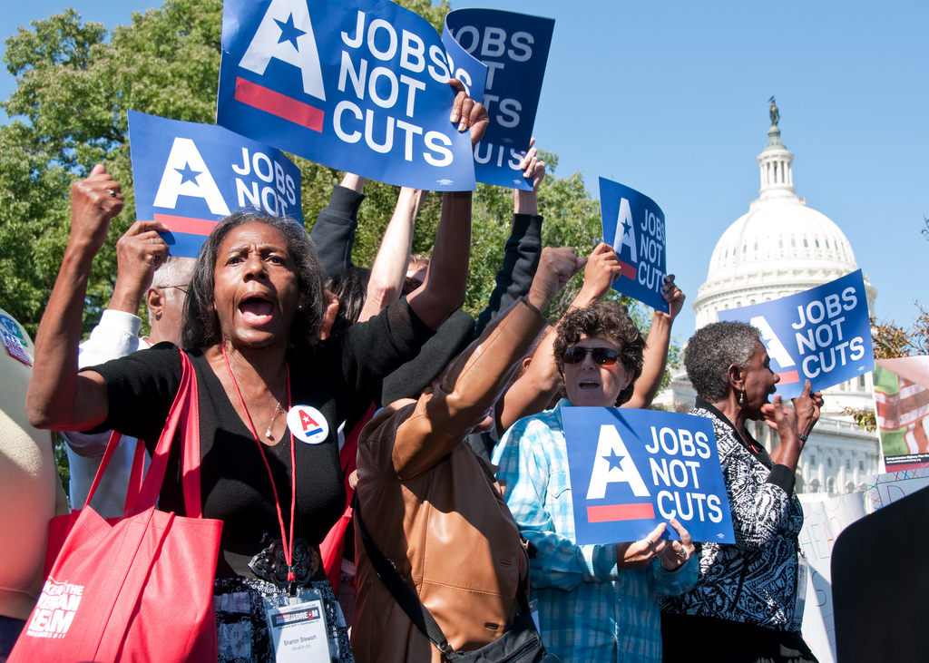 Jobs Not Cuts - SEIU on flickr.com